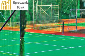 Boisko sportowe - Polipropylenowa siatka na boisko - Polipropylenowe siatki ochronne